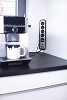 Stekkerdoos Brennenstuhl bureau Estilo 6 voudig inclusief 2 USB 2 meter zwart/zilver-3