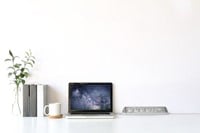 Stekkerdoos Brennenstuhl bureau Estilo 6 voudig inclusief 2 USB 2m meter wit/zilver-2