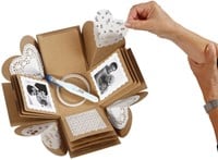 Explosion box Creativ Company 12x12x12cm naturel-1