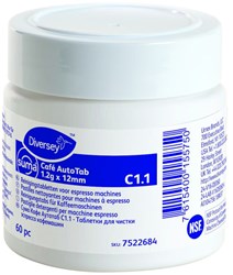 Reinigingstabletten koffiemachine Suma Café AT 1,2g 60 stuks