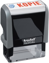 Trodat tekststempel Printy 4912 4.0 KOPIe inclusief stempelkussen