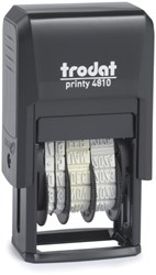 Datumstempel Trodat Printy 4810 Nederlands zwart
