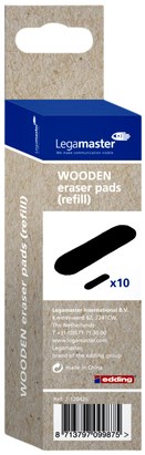 Navulling whiteboardwisser Legamaster zwart 10 stuks-3