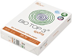 Kopieerpapier Bio Top 3 A3 80gr naturel 500 vel