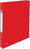 Elba elastobox Oxford Top File+ rug van 2,5 cm rood