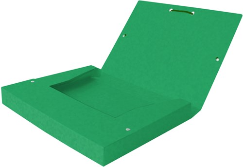 Elba elastobox Oxford Top File+ rug van 2,5 cm groen-3