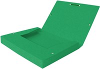 Elba elastobox Oxford Top File+ rug van 4 cm groen-3