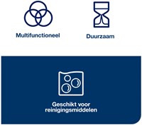 Reinigingsdoek Tork W8 Premium 1-laags 40 vel rood 194750-7