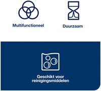 Reinigingsdoek Tork W8 Premium 1-laags 40 vel geel 194650-6