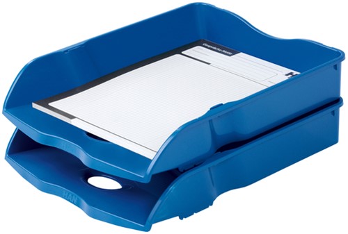 Brievenbak Han Re-LOOP A4 stapel- & nestbaar blauw-3