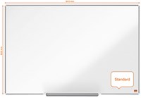 Whiteboard Magnetisch 90x60cm Nobo Impression Pro Emaille-1