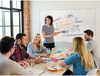 Whiteboard Magnetisch 90x60cm Nobo Impression Pro Emaille-6