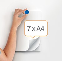 Magneet Nobo 32mm blauw 10 stuks-2