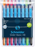 Rollerpen Slider Basic Colours extra breed etui à 8 stuks