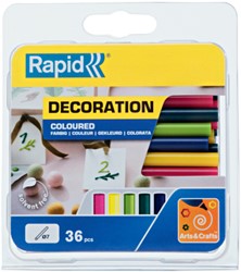Gekleurde lijmpatronen 7mm Rapid 5 kleuren