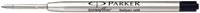 Parker Quinkflow vulling voor balpen, medium, zwart, blister met 3 stuks-2
