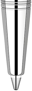 Parker Quinkflow vulling voor balpen, medium, zwart, blister met 3 stuks-3