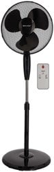 Statiefventilator BRASQ met remote Ø 40cm zwart
