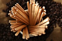 Roerstaafje IEZZY 110mm hout 1000 stuks-1