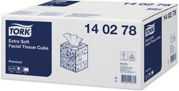 Tork tissues voor gezicht extra zacht 2-laags 100 tissues per doosje-3