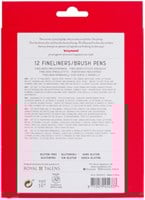 Fineliner Brush pen Bruynzeel Creatives set 12 kleuren-2