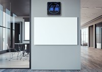 Wandklok Unilux Flo LED 28cmx28cm-2