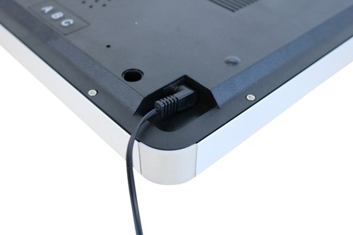 Wandklok Unilux Flo LED 28cmx28cm-3