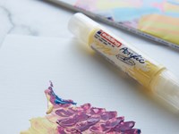 Olie- en Acrylblok edding 30010 A3 10 vel 300 gram wit-5