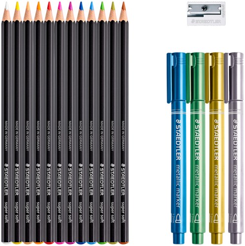 Staedtler Black & White Set, set van 17 stuks-2