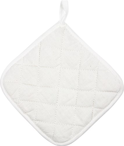 Pannenlappen Creativ Company 20x20cm wit-2