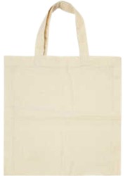 Katoenen tas 27.5x30cm 5 stuks