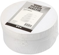 Doos Creativ Company rond 4 stuks Ø 8, 10, 12, 14cm, hoogte 4, 5, 6, 7cm wit-1