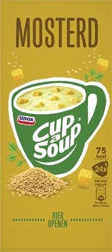 Cup-a-Soup Unox mosterd 24x140ml