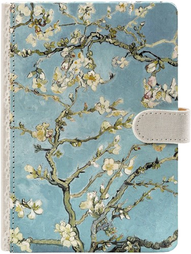 Notitieboek Harde Kaft A5 Gelinieerd Blauw Kalpa Van Gogh 1 stuk