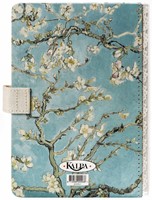 Notitieboek Harde Kaft A5 Gelinieerd Blauw Kalpa Van Gogh 1 stuk-1