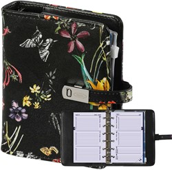 Organizer Kalpa Pocket incl agenda 2024 bloemenzee zwart