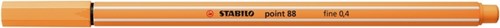 Fineliner STABILO point 88/85 fijn papaya-3