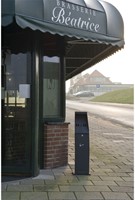 Asbak staand Vepa Bins zuil vrijstaand zwart-2