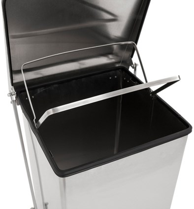 Vepa Bins pedaalemmer Industrieel 45 liter mat RVS-2