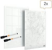 Glasbord Nobo mini 23x15m 2 stuks-4
