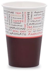 Drinkbeker uit karton 180 ml pak van 2500 stuks
