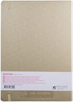 Schetsboek Talens Art Creation 80 witte vellen 140gr 210x300mm witgoud-3