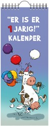 Verjaardagskalender Lannoo Ritstier blauw 2025