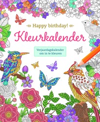 Kleurkalender Deltas Happy birthday