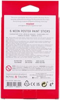 Plakkaatverf sticks Bruynzeel Neon 6 kleuren-3