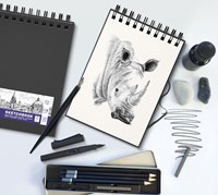 Schetsboek Oxford A4 50 vel 100 gram spiraal-1