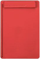 Klembord A4 MAULgo uni recycled rood staand stuk blauw