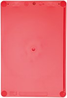 Klembord A4 MAULgo uni recycled rood staand stuk blauw-3