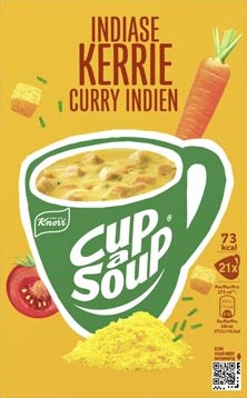 Cup-a-Soup Knorr Indiase Kerrie 21x175ml