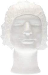 Haarnet CMT bouffant non-woven M 50cm PP wit